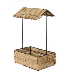 Set barattoli 4 pezzi e stand