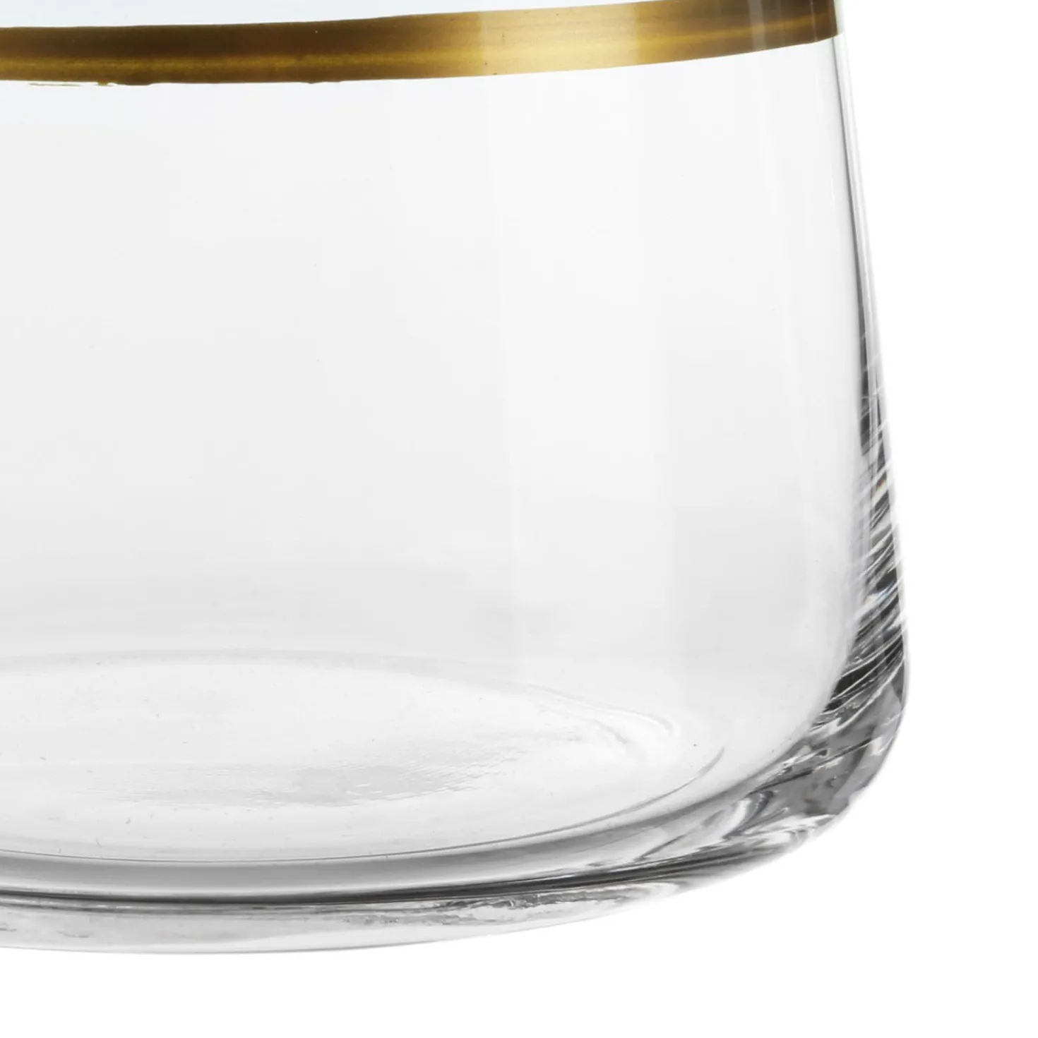 Set 6 bicchieri acqua 420 ml rosa e oro Spectrum
