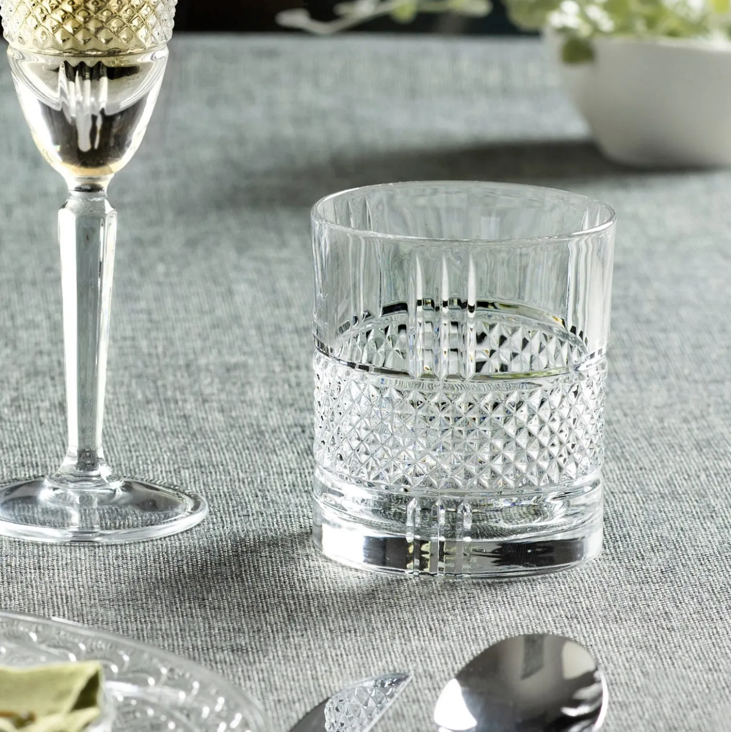 Set bicchieri acqua RCR, in vetro da 6 pezzi