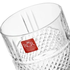 Set bicchieri acqua RCR, in vetro da 6 pezzi