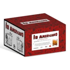 Set 4 bicchieri Americano RCR Cristalleria Italiana