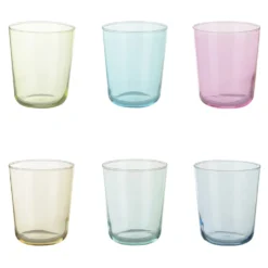 Set 6 bicchieri colorati 310 ml Otto Pasabahce