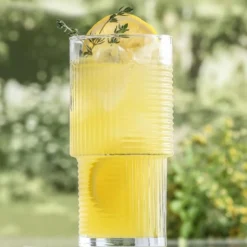 Set 6 bicchieri in vetro 400 ml