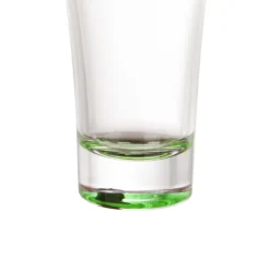 Set 6 bicchierini liquore vetro colorati con stand ad anello