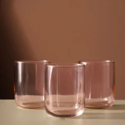 Set 6 bicchieri rosa 280 ml