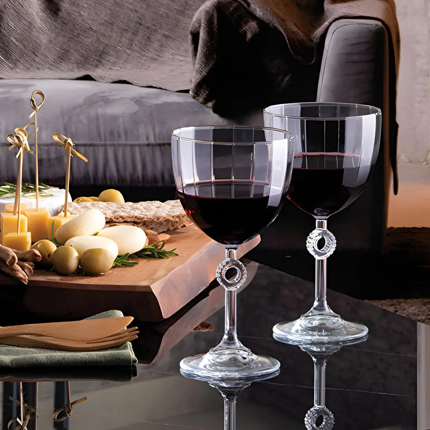 Set 6 calici 270 ml vetro