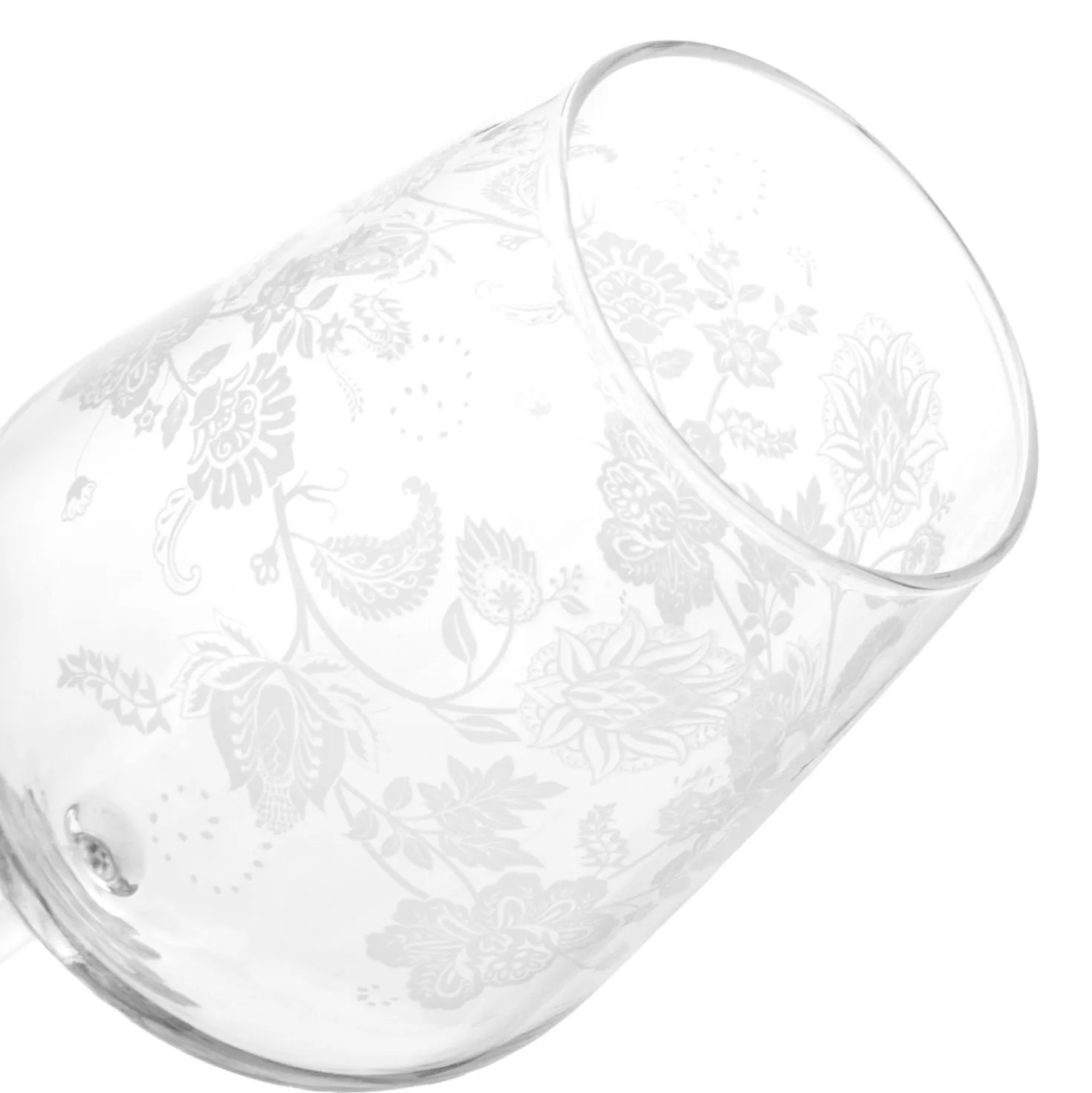 Set 4 calici Romance con decoro