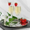 Set 6 calici spumante vetro 230 ml