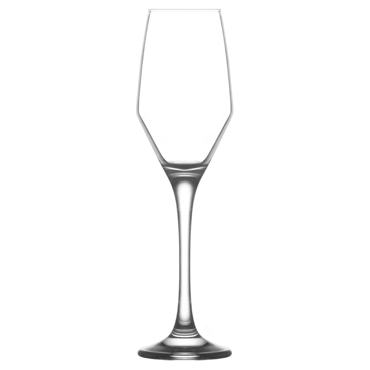 Set 6 calici spumante vetro 230 ml