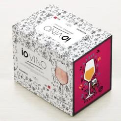 Set 6 calici Universale Io Vino in vetro cristallo