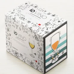 Set 6 calici Vermentino Io Vino in vetro cristallo