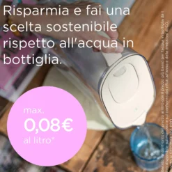 Set caraffa filtrante Brita Style Essential beige con filtro