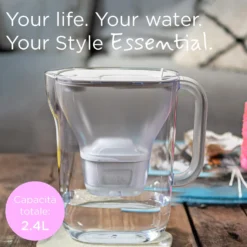 Set caraffa filtrante Brita Style Essential bianca 2 filtri