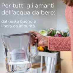 Set caraffa filtrante Brita Style Essential bianca 2 filtri