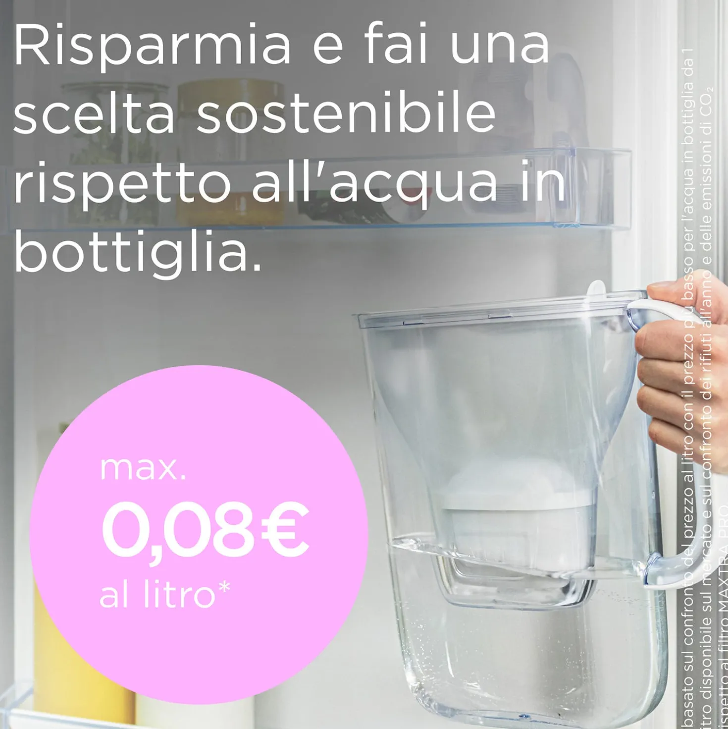 Set caraffa filtrante Brita Style Essential blu con filtro