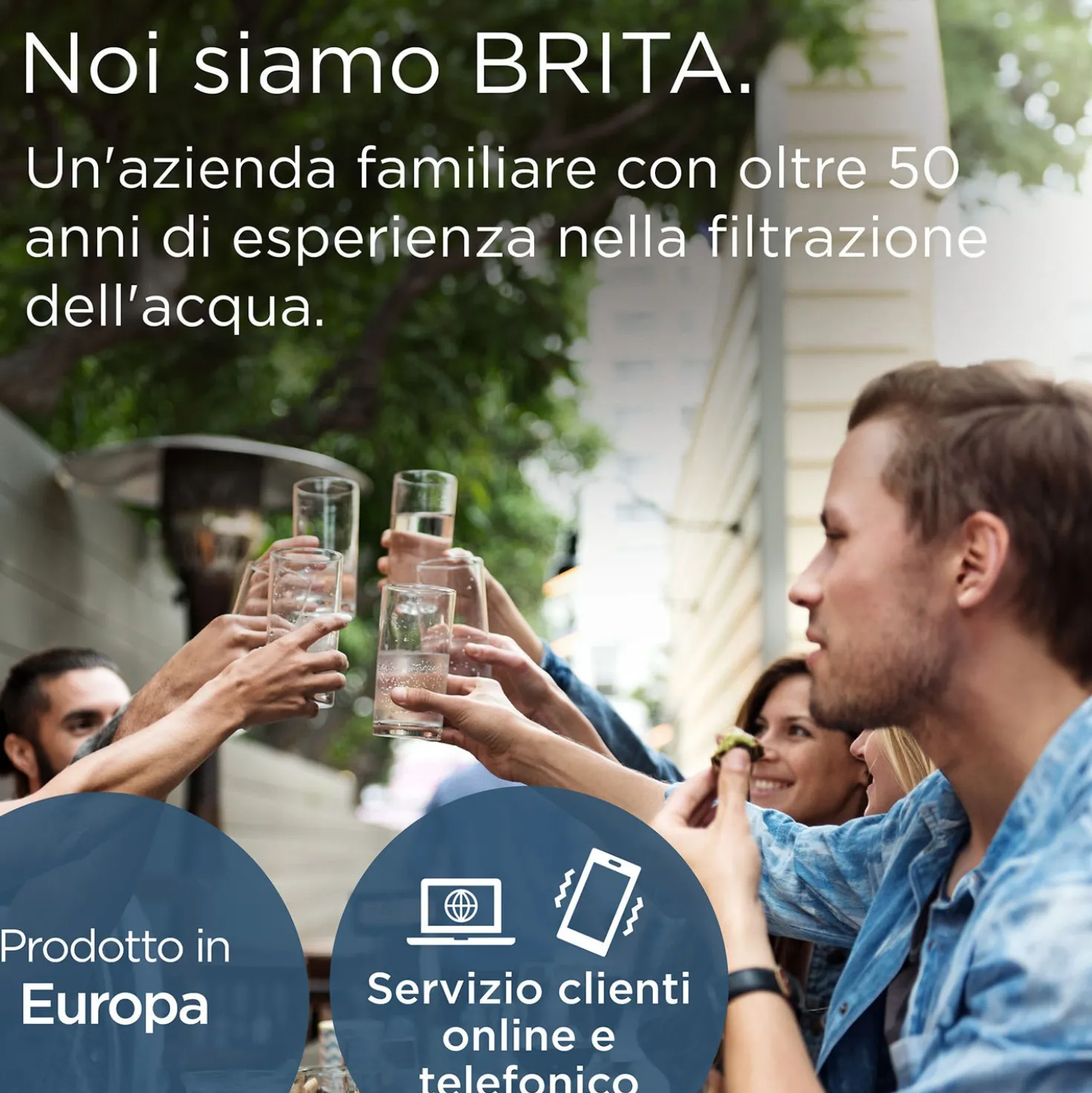 Set caraffa filtrante Brita Style Essential blu con filtro