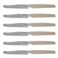 Set 6 coltelli tortora Active