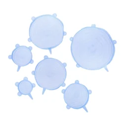 Set 6 coperchi in silicone estensibili Baker's Secret