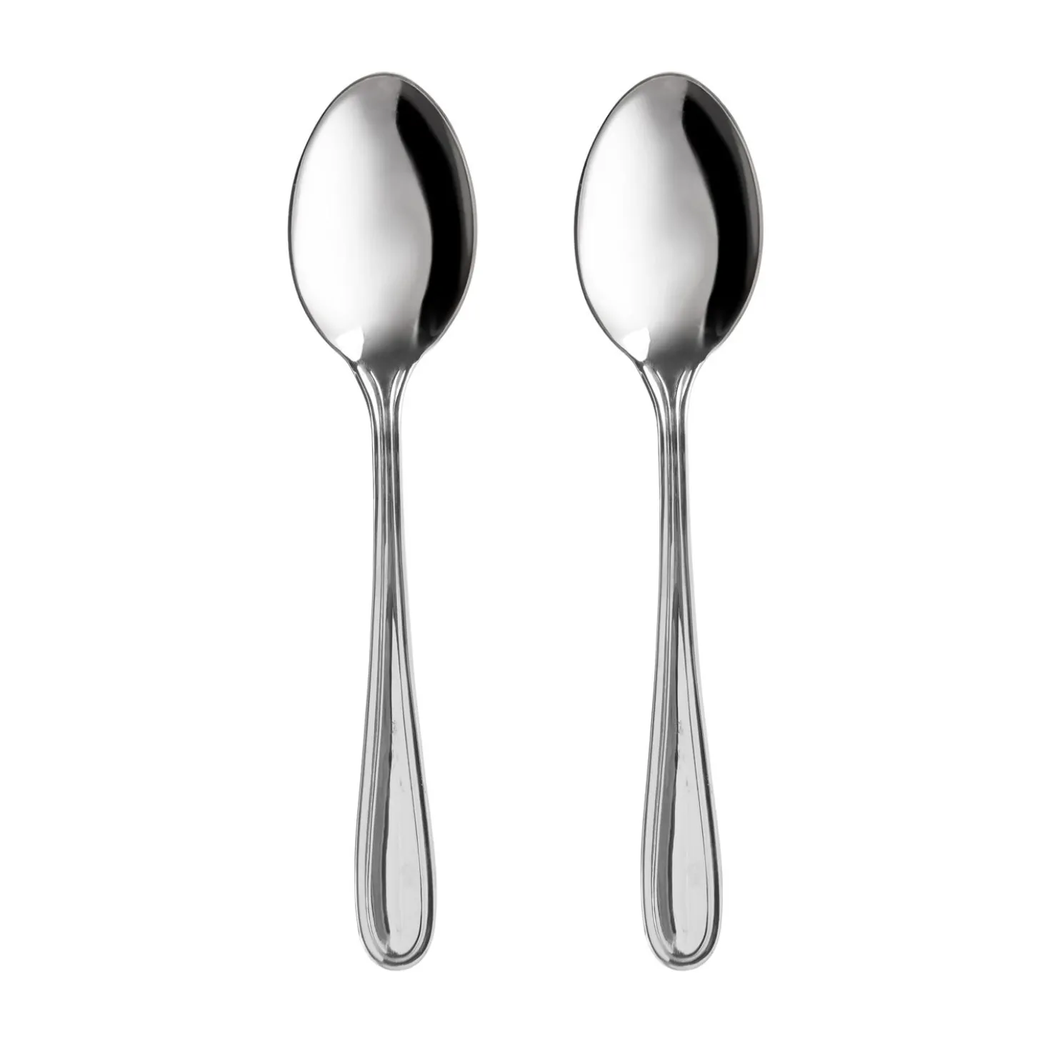 Set cucchiai City in acciaio inox, 2 pezzi