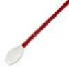Set 4 cucchiaini lunghi in vetro con glitter