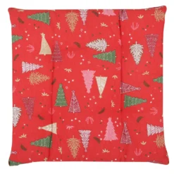 Set 4 cuscini sedia albero di Natale