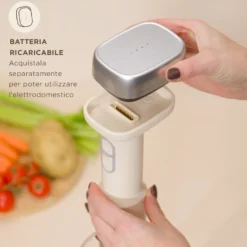 Set frullatore a immersione 3 in 1 senza fili Liberty senza batteria