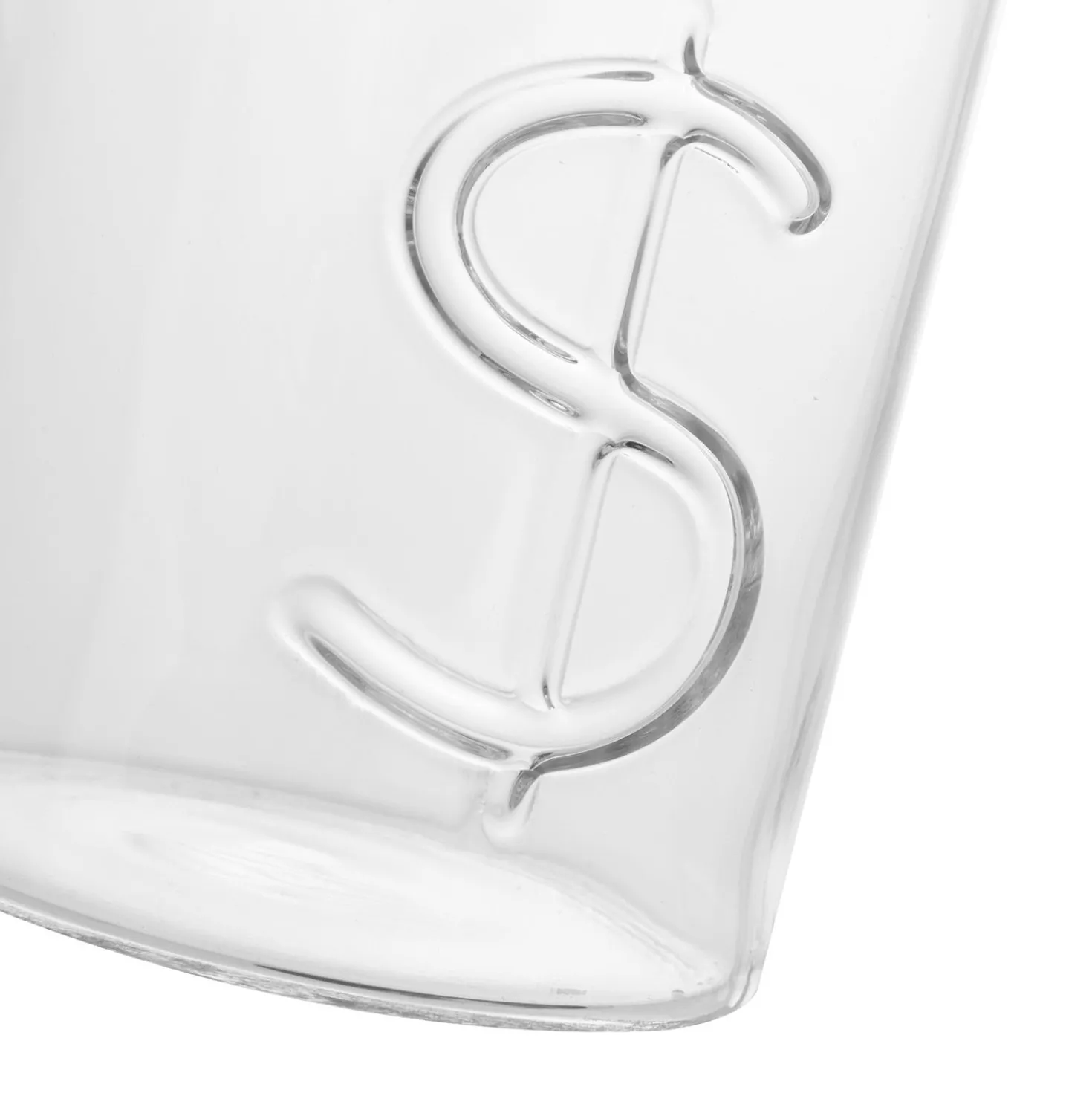 Set liquore bottiglia mano con 2 bicchieri