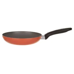 Set padella e casseruola arancio scuro