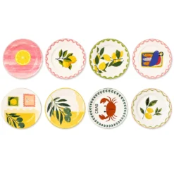 Set 6 piatti piani Company