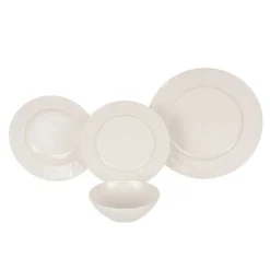 Set 24 piatti Roly crema