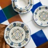 Set 24 piatti Tuscan bloom