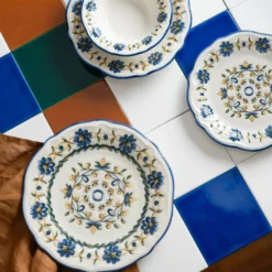 Set 24 piatti Tuscan bloom