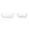 Set 2 pirofile in vetro 25x22 cm e 21x16 cm Pasabahce