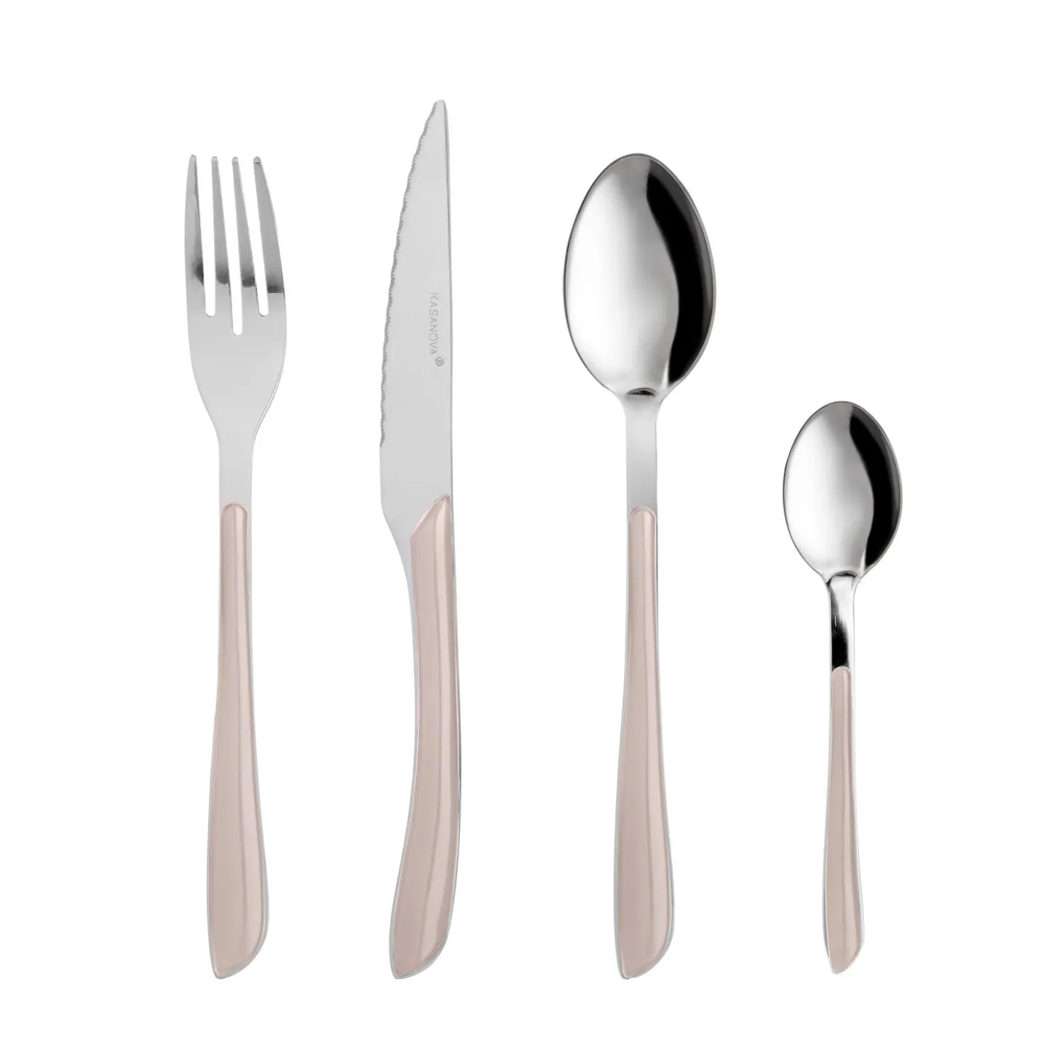 Set 24 posate acciaio Afrodite