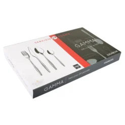 Set posate Gamma da 24 pezzi, in acciaio inox