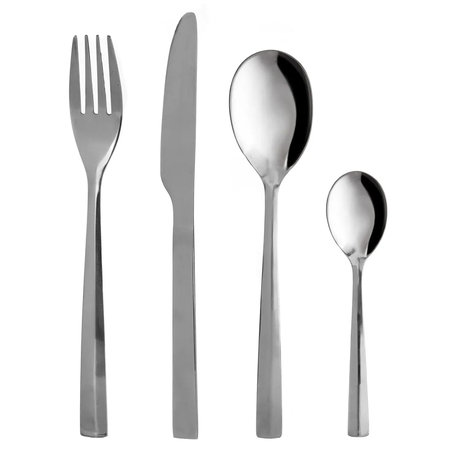 Set 24 posate in acciaio inox