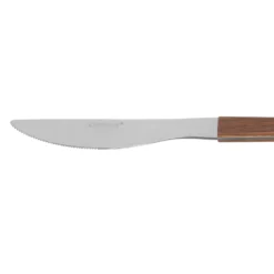 Set 24 posate in acciaio manico legno Diletta