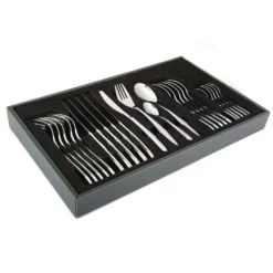 Set posate Omega da 24 pezzi, in acciaio inox