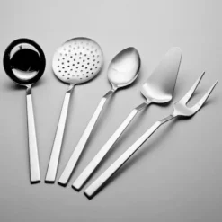 Set 5 posate per salse acciaio inox