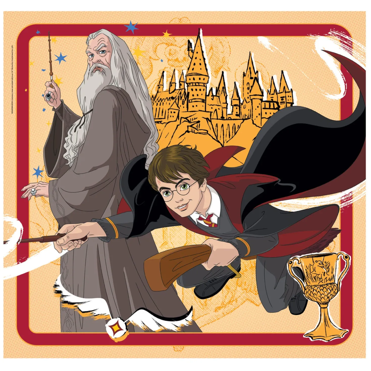 Set 3 puzzle Harry Potter 48 pezzi Clementoni