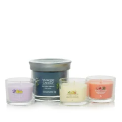 Set regalo 4 candele in vasetto Yankee Candle