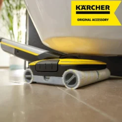 Set 2 rulli in microfibra per lavapavimenti Karcher