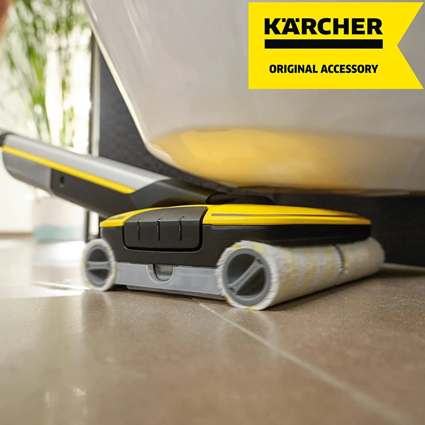 Set 2 rulli in microfibra per lavapavimenti Karcher