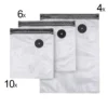 Set 20 sacchetti sottovuoto con cerniera in 3 formati