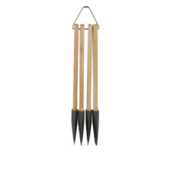 Set 4 spatole da cucina silicone con manco legno Baker's Secret