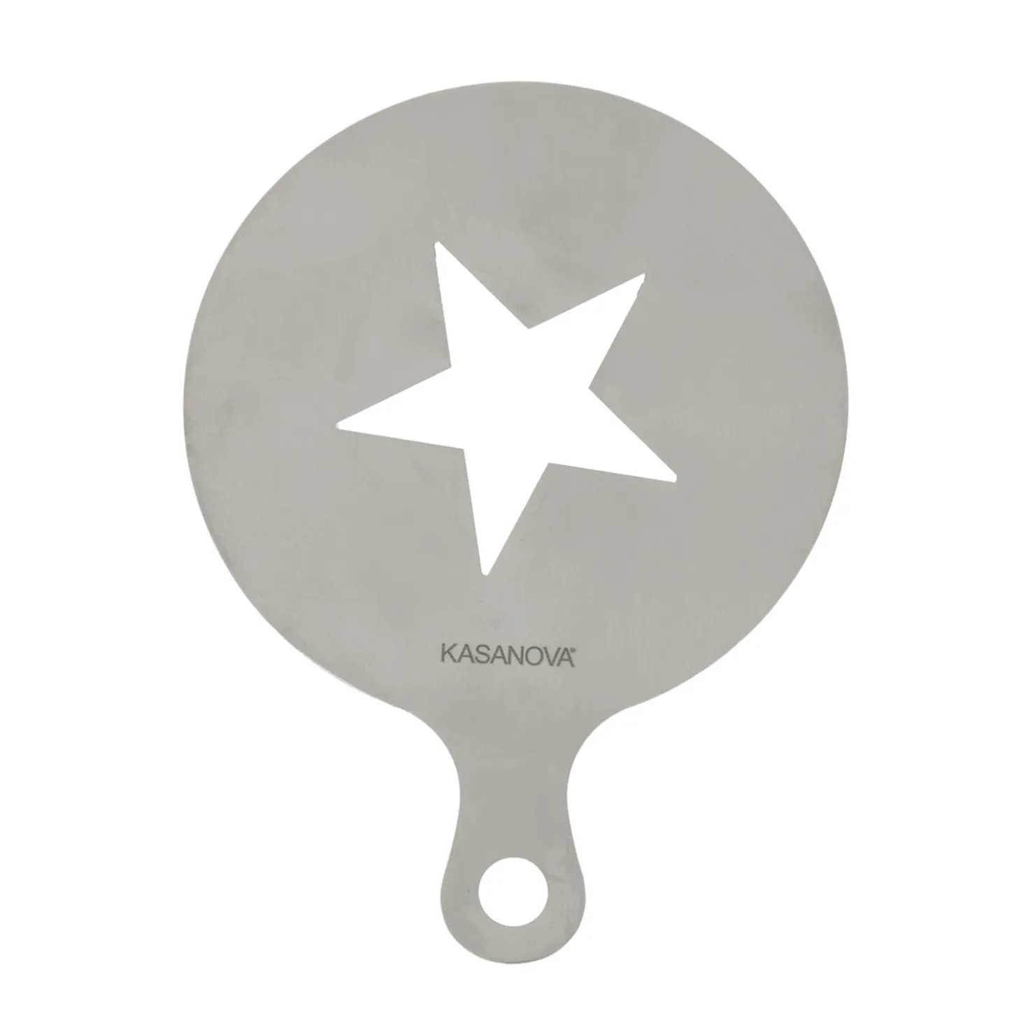 Set stencil con 6 decori in acciaio, da 10 cm