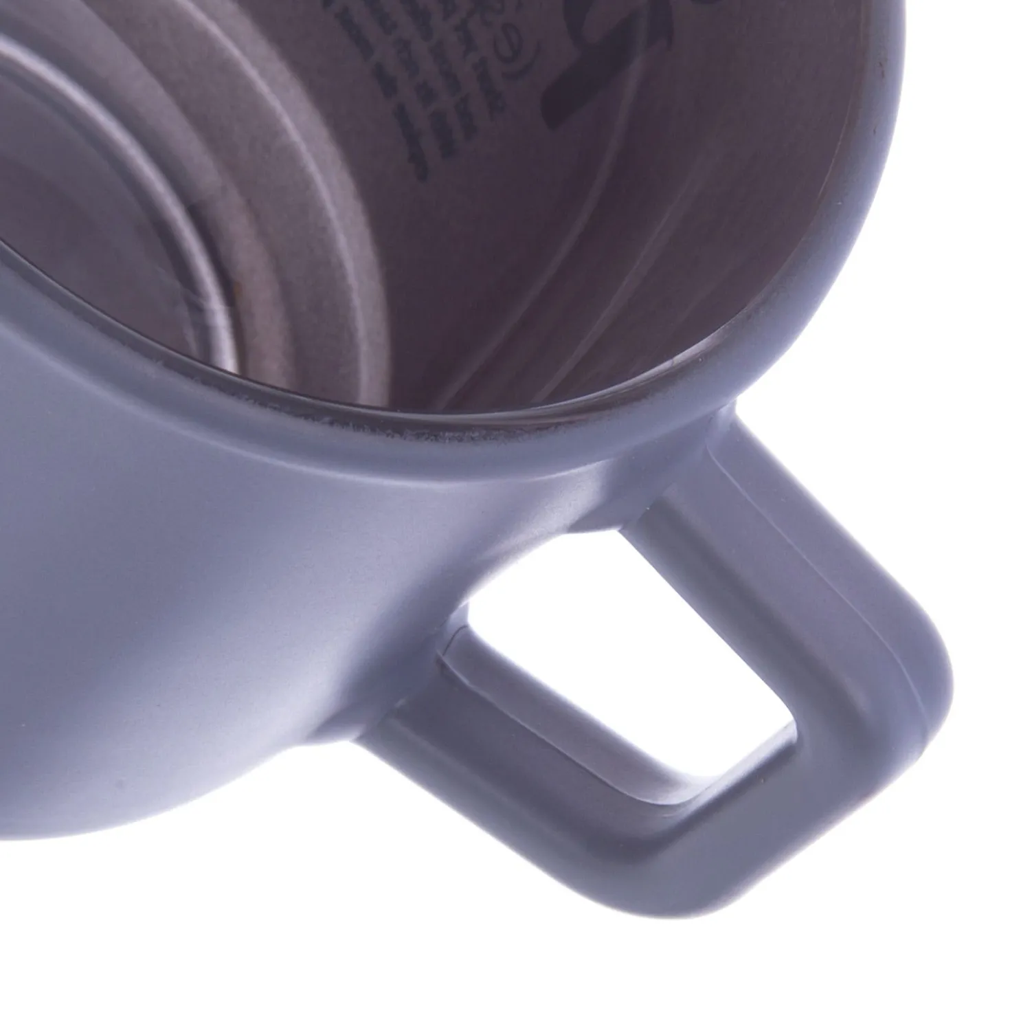 Set 4 tazzine caffè in vetro con stand Glassy