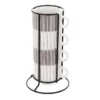 Set 4 tazzine caffè Mix e Match grigio con stand