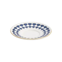 Set 2 tazzine da caffè con piattino Peyda blu