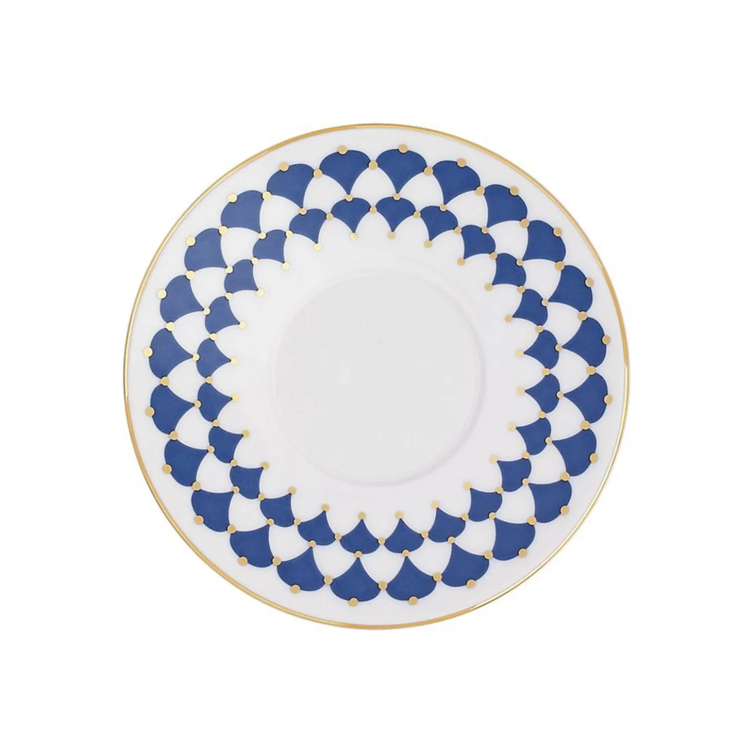 Set 2 tazzine da caffè con piattino Peyda blu